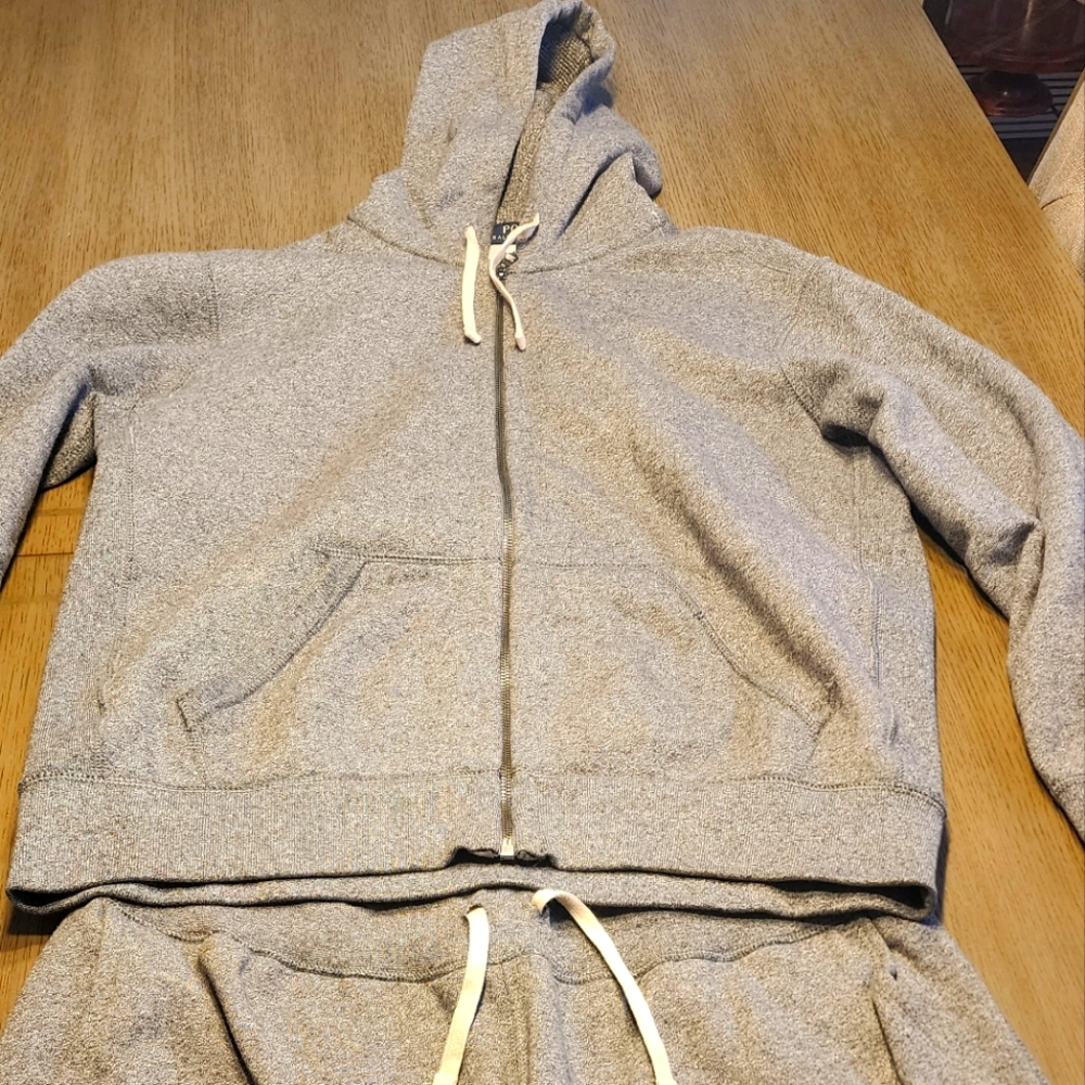 Mens Polo Ralph Lauren Gray Coat and Pants L